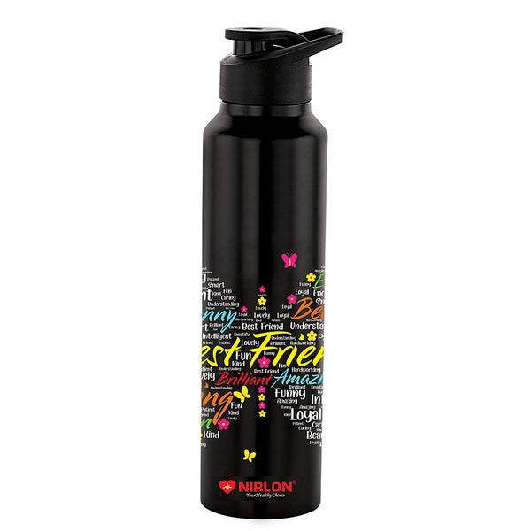 Buy Best Friends Water Bottle - 1000 ML Bottle from Vaaree