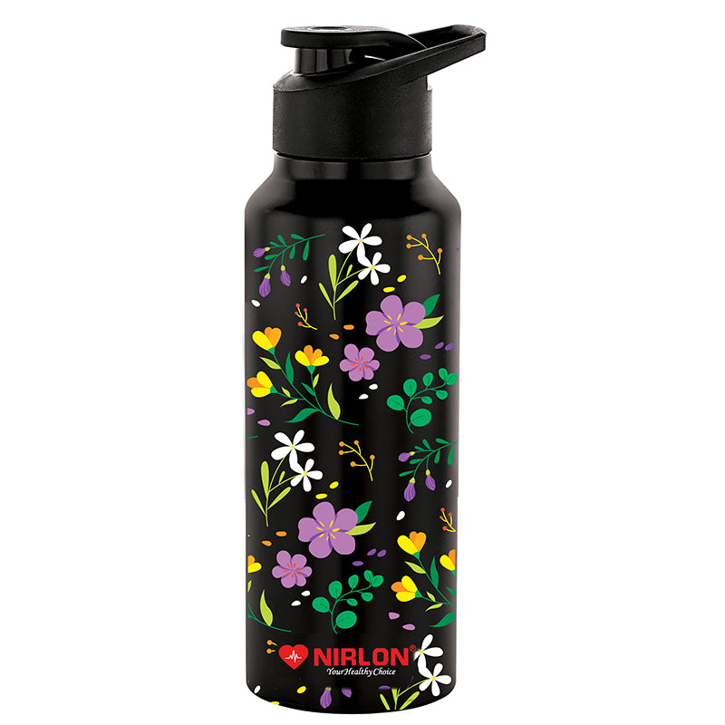 Buy Malvina Floral Water Bottle - 750 ML Bottle from Vaaree