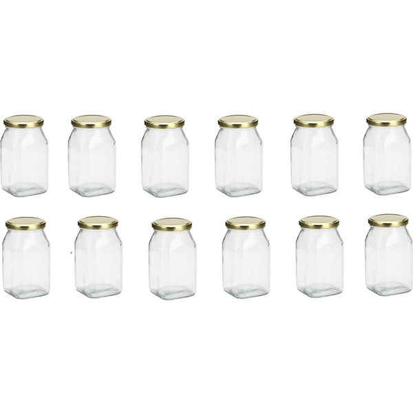 Maksim Storage Jar (200 ML) - Set Of Twelve