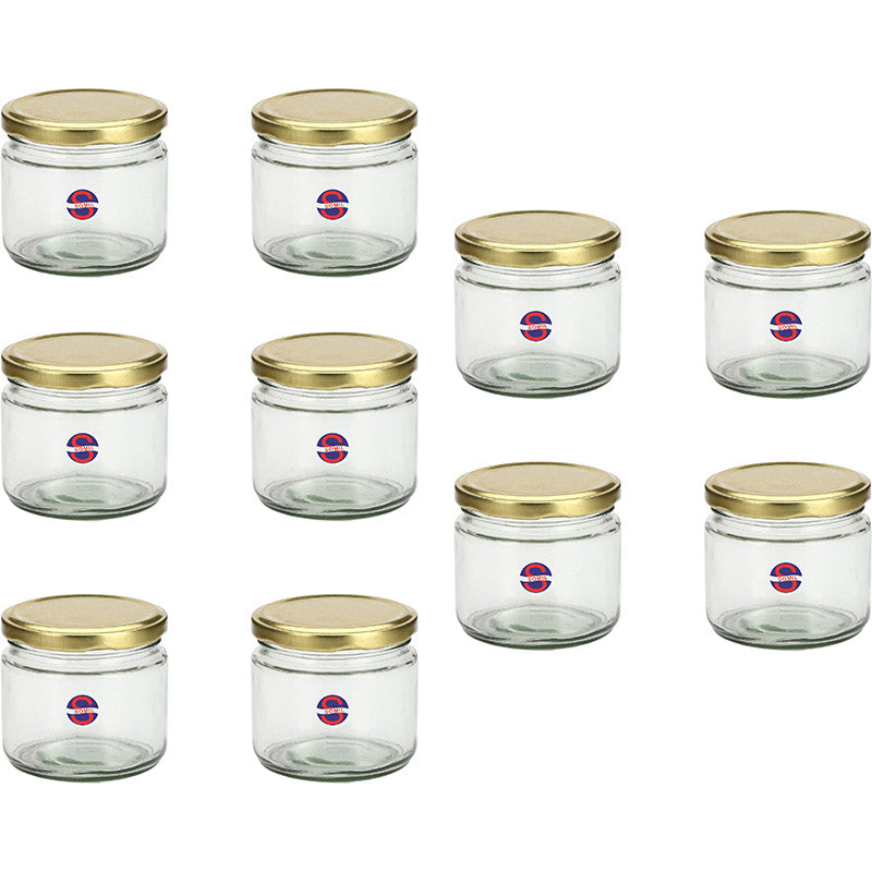 Buy Statio Storage Jar (350 ML) - Set Of Ten Jar from Vaaree