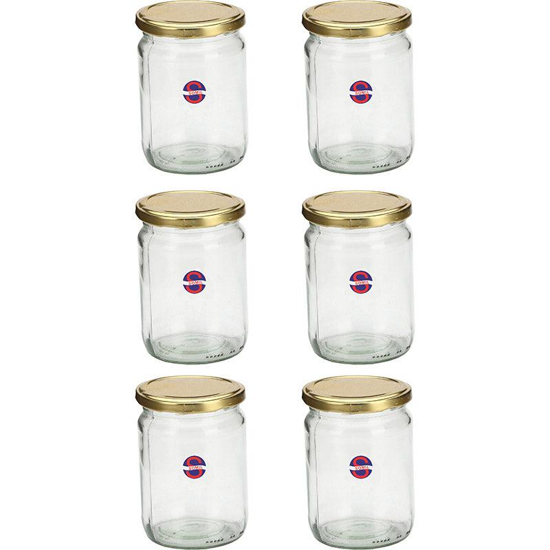 Buy Serga Storage Jar (500 ML) - Set Of Six Jar from Vaaree