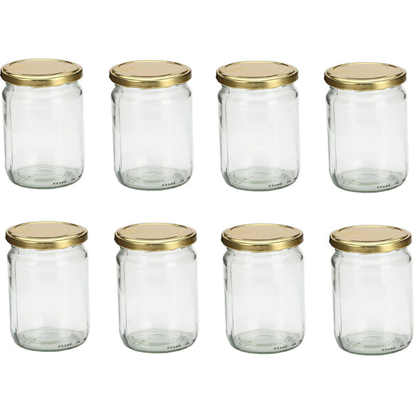 Serga Storage Jar (500 ML) - Set Of Eight