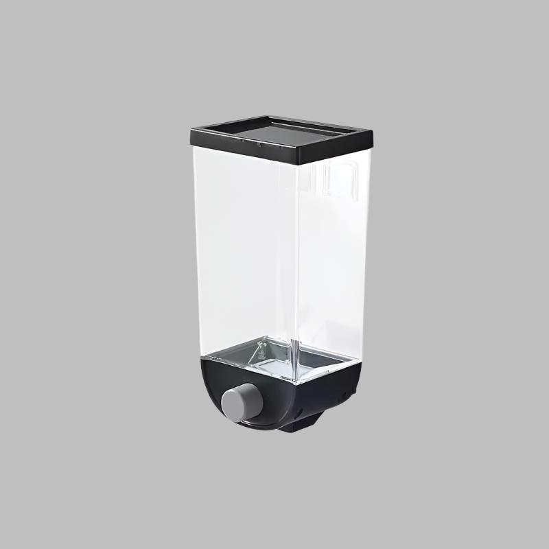 Buy Smarto Cereal Dispenser (1500 ML) - Black Container from Vaaree