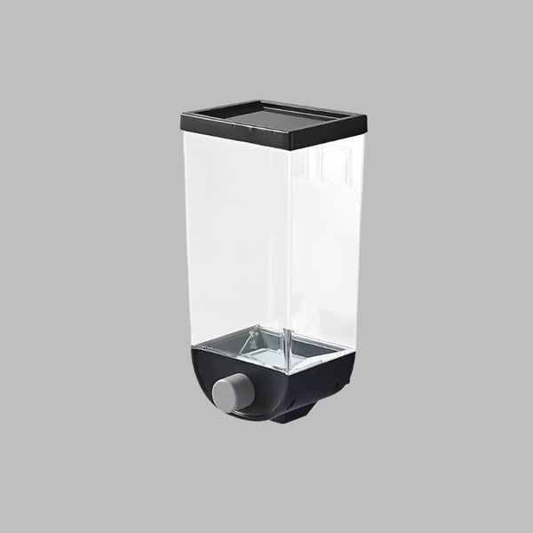 Buy Smarto Cereal Dispenser (1000 ML) - Black Container from Vaaree