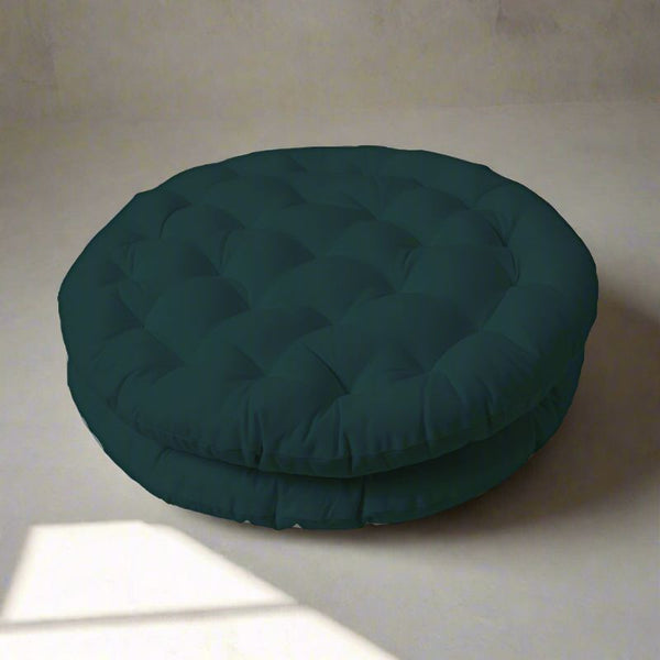 Buy Gloria Floor Cushion (Botanical Green) - Set Of Two Floor Cushions from Vaaree