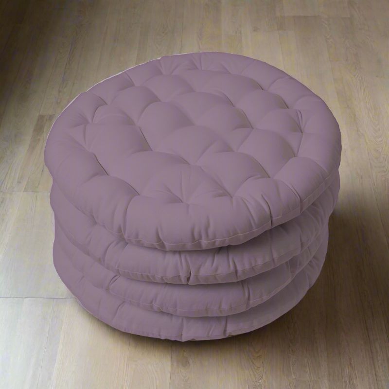 Buy Gloria Floor Cushion (Lilac Purple) - Set Of Four Floor Cushions from Vaaree