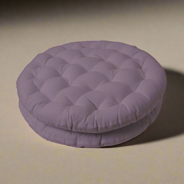 Buy Gloria Floor Cushion (Lilac Purple) - Set Of Two Floor Cushions from Vaaree