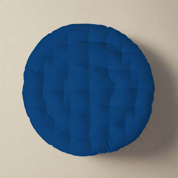 Buy Gloria Floor Cushion - Classic Blue Floor Cushions from Vaaree