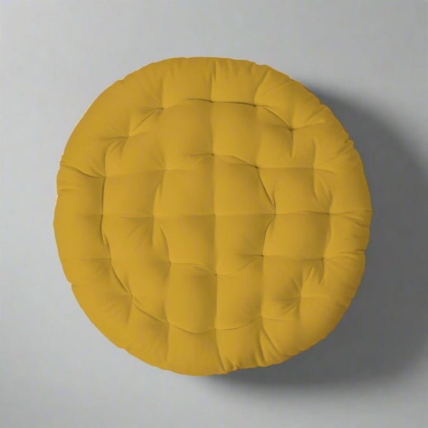 Buy Gloria Floor Cushion - Mustard Yellow Floor Cushions from Vaaree