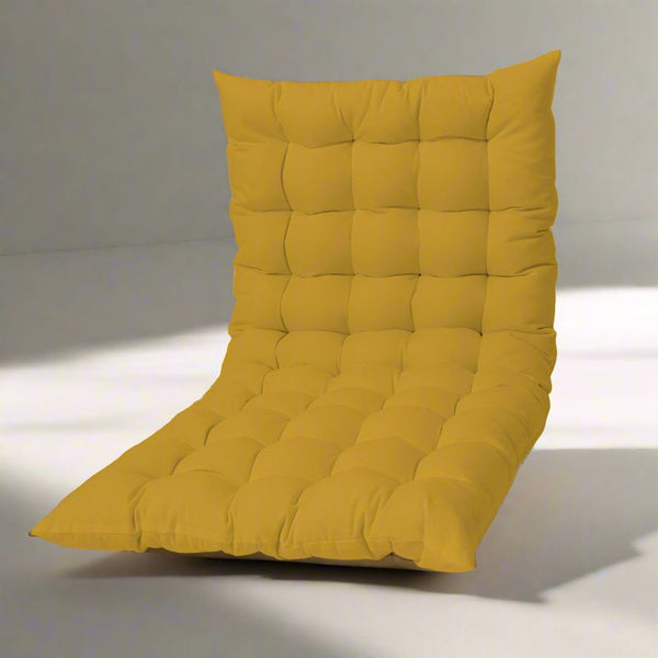 Buy Travis Floor Cushion - Mustard Yellow Floor Cushions from Vaaree