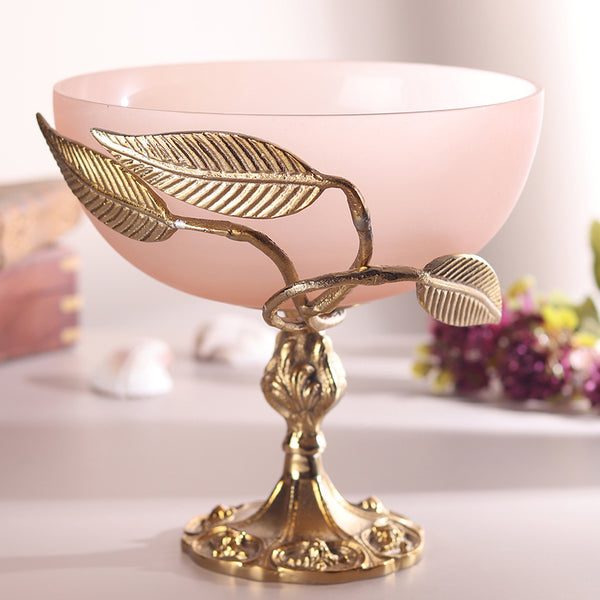 Buy Gemma Accent Bowl - Peach Accent Bowls & Trays from Vaaree