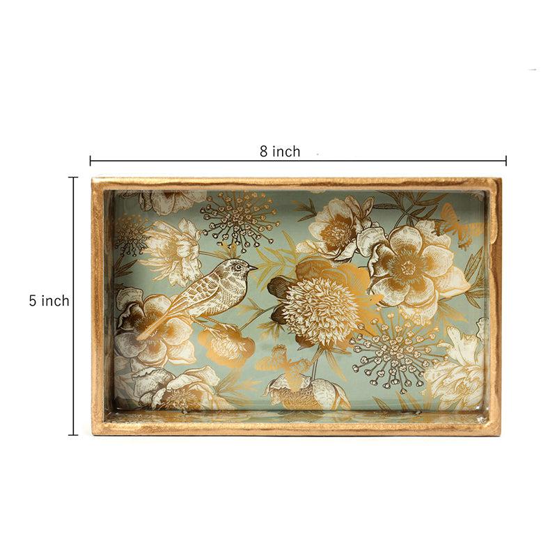 Buy Retro Blooms Serving Tray Serving Tray from Vaaree