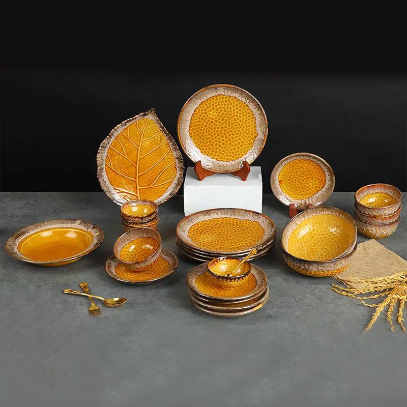 Buy Imala Handmade Dinner Set - Ten Piece Set Dinner Set from Vaaree