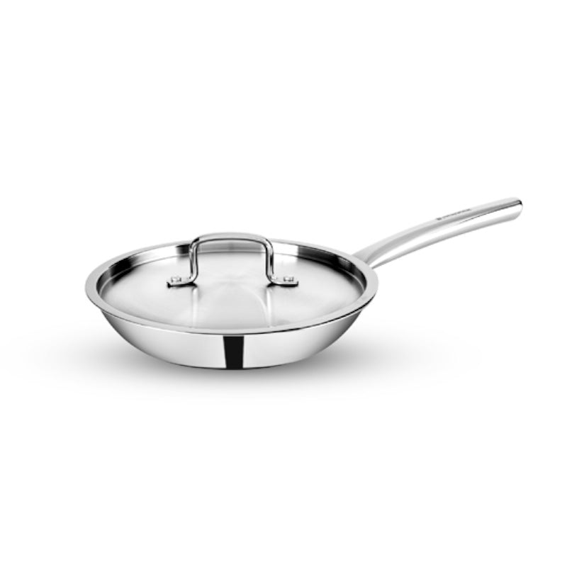 Frying Pan - Bergner Induction Safe Frying Pan With Lid - 3000 ml/11 Inches