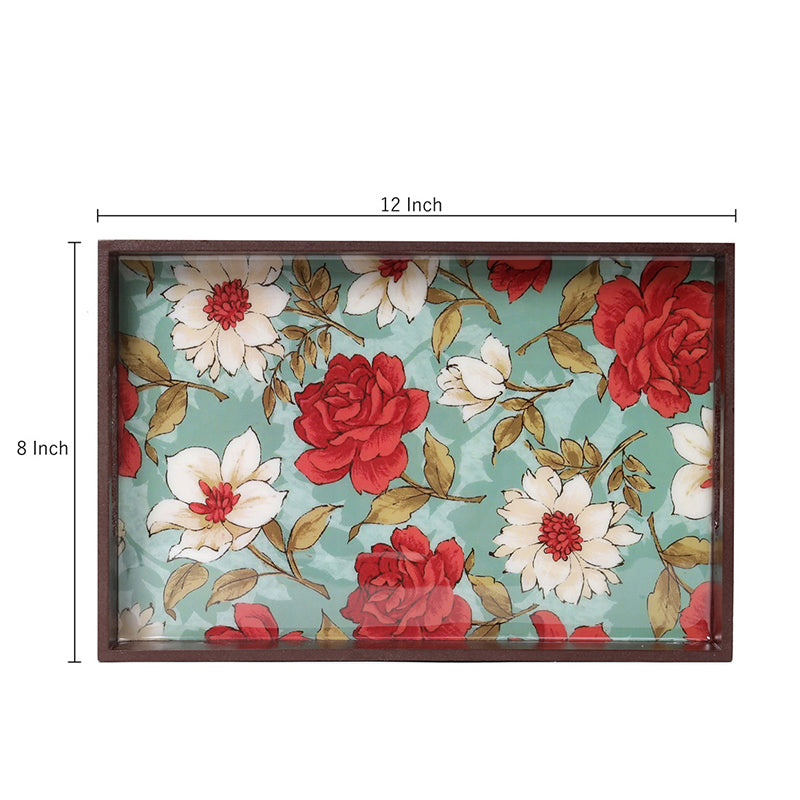 Buy Sweet Rose Serving Tray Serving Tray from Vaaree