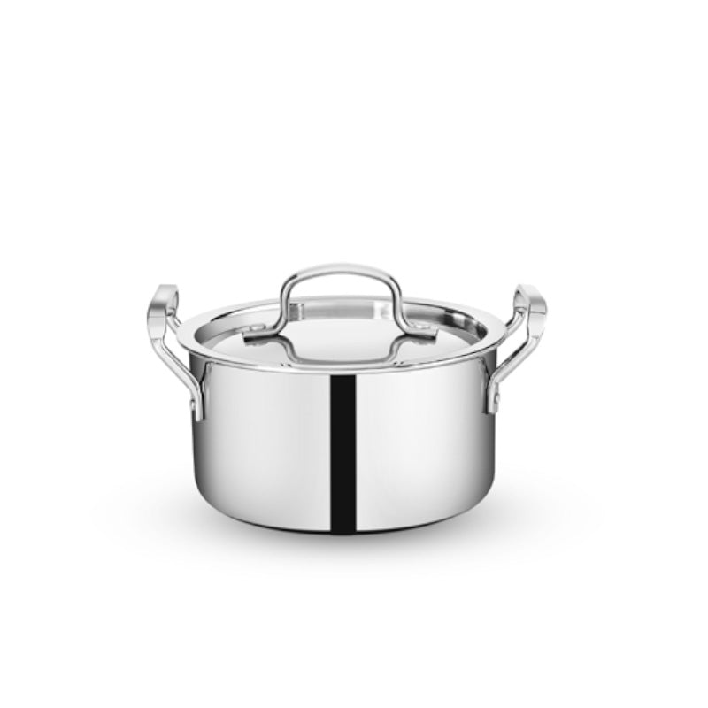 Cooking Pot - Bergner Induction Safe Cooking Pot With Lid - 5500 ml/10 Inches