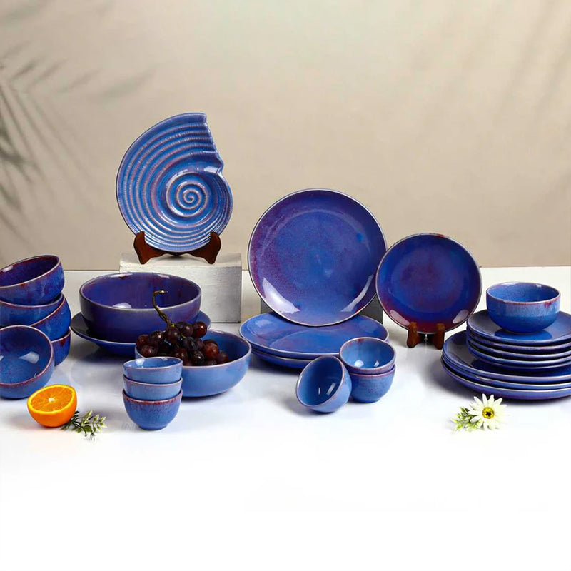 Buy Periela Handmade Dinner Set - Eighty Two Piece Set Dinner Set from Vaaree