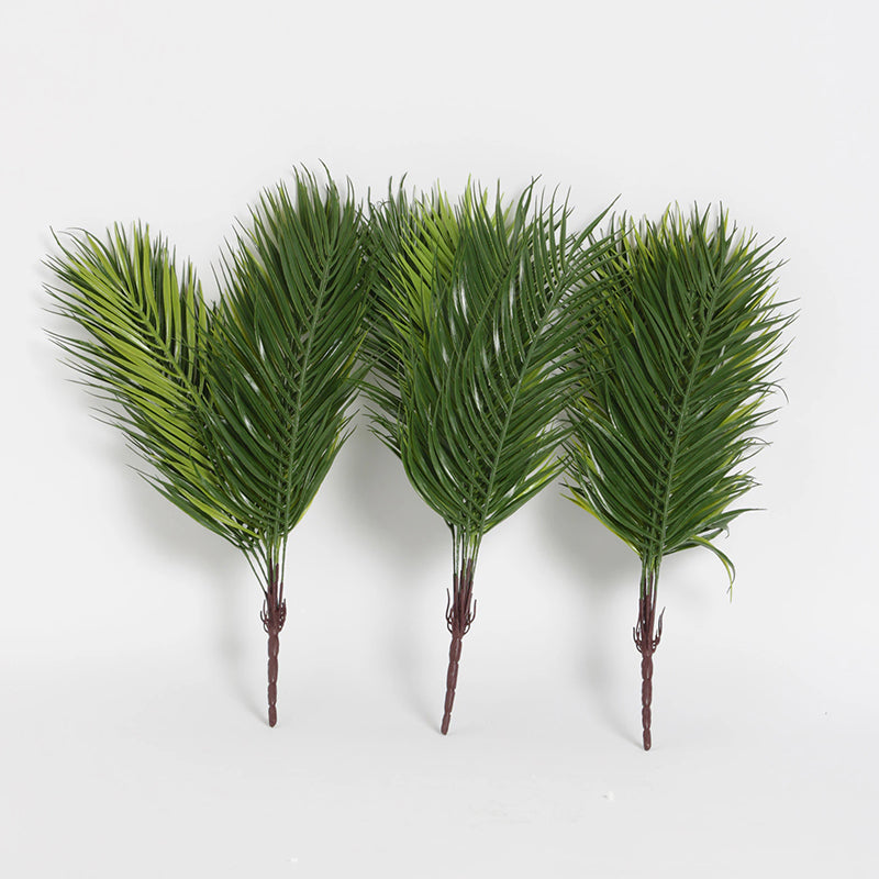 Artificial Plants - Faux Tropical Palm Bush (50 Cms) - Set Of Three