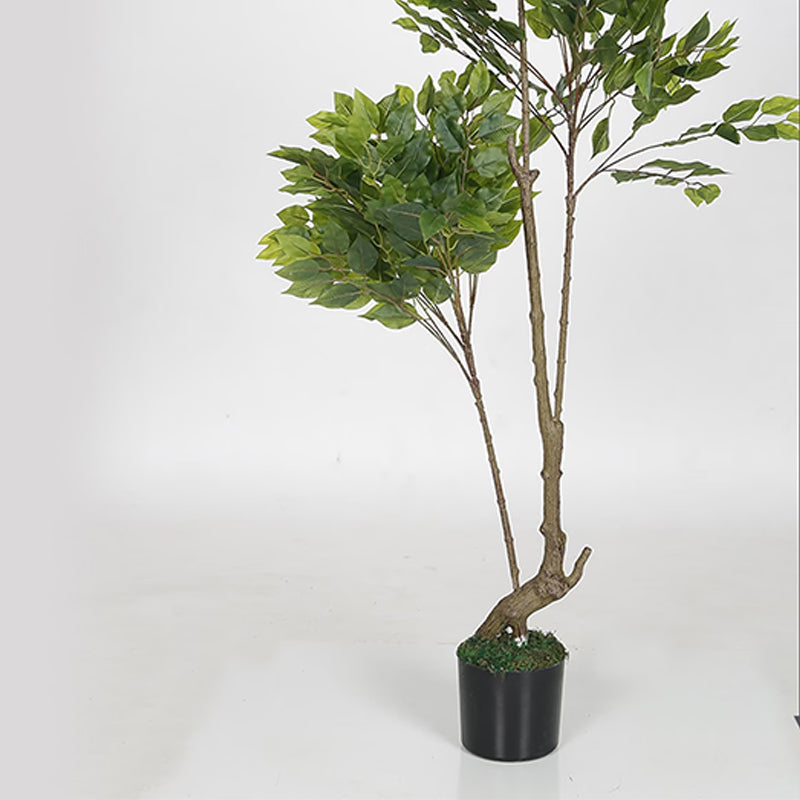 Artificial Plants - Faux Weeping Fig Tree - 5.9 Feet