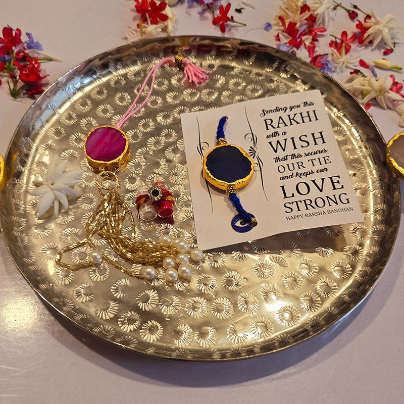 Buy Rakhi Thali Gift Box Rakhi Hamper from Vaaree