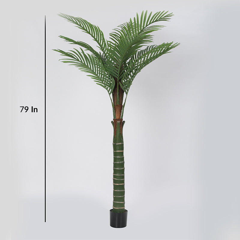 Buy Faux Tropical Areca Dypsis Tree - 6.5 Feet Artificial Plants from Vaaree