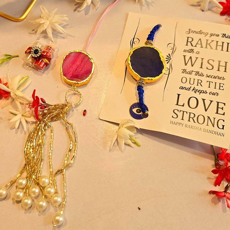 Buy Festive Glory Rakhi Gift Box Rakhi Hamper from Vaaree