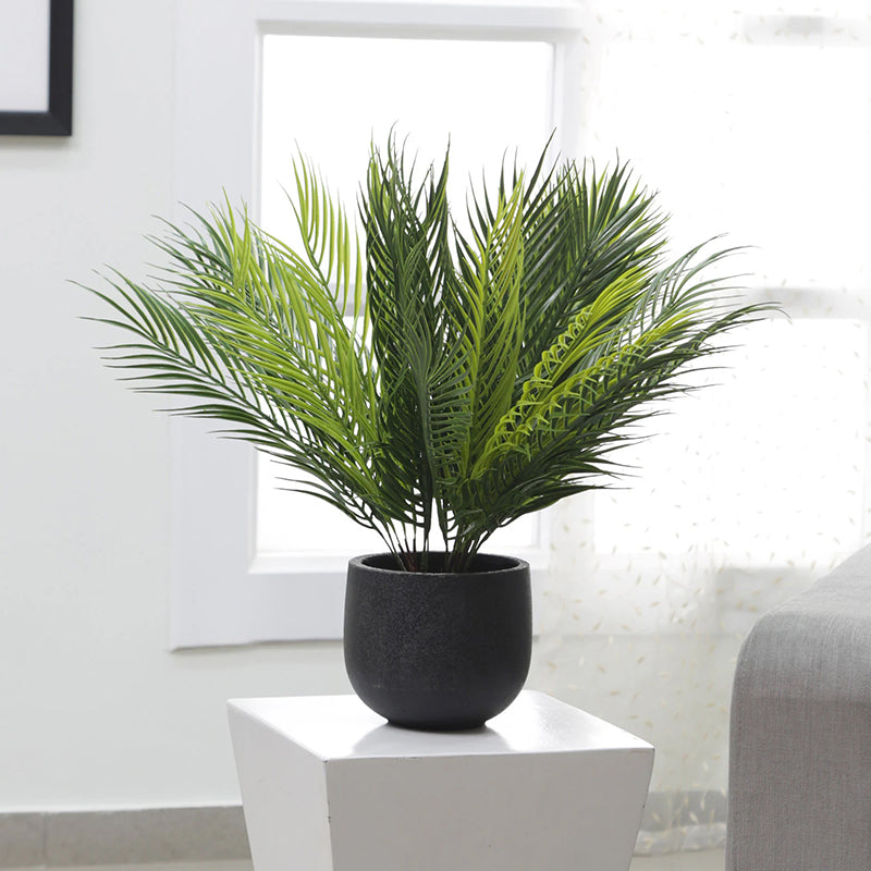 Artificial Plants - Faux Tropical Palm Bush (50 Cms) - Set Of Four