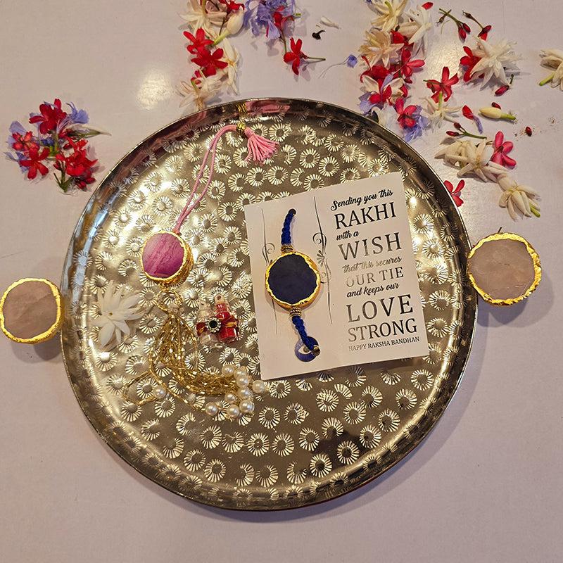 Buy Rakhi Thali Gift Box Rakhi Hamper from Vaaree