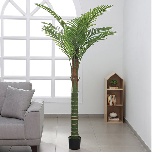 Artificial Plants - Faux Tropical Areca Dypsis Tree - 6.5 Feet