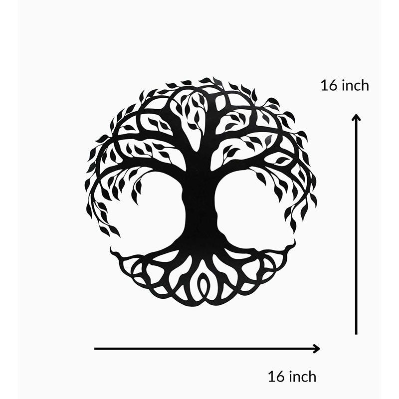 Wall Accents - Tree Of Peace Black Wall Art