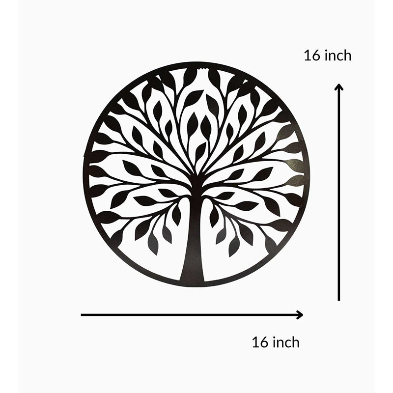 Wall Accents - Tree Of Truth Black Wall Art