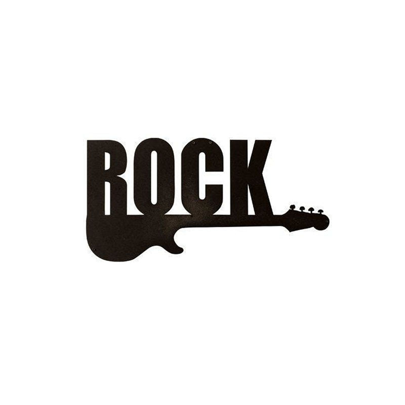 Wall Accents - Rock Black Wall Art