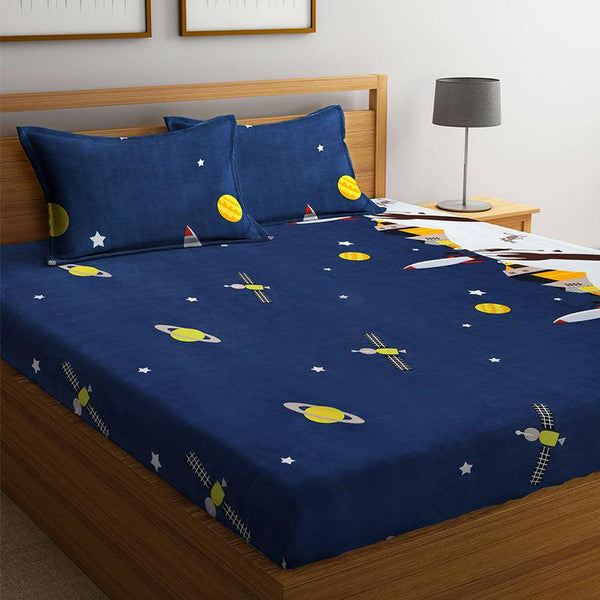 Buy Starry Dreams Kids Bedsheet Bedsheets from Vaaree