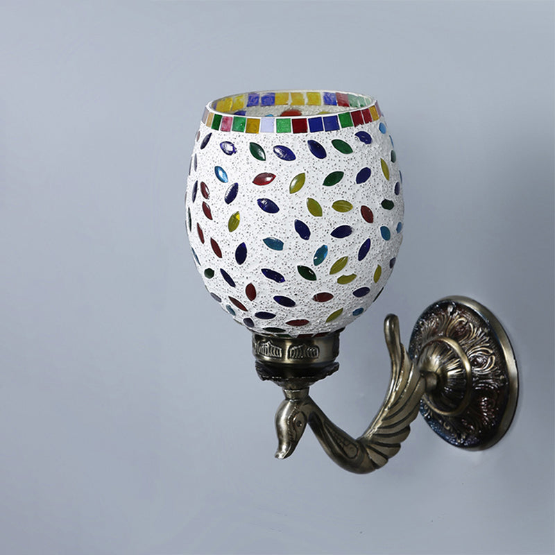 Wall Lamp - Aesta Retro Mosaic Wall Lamp