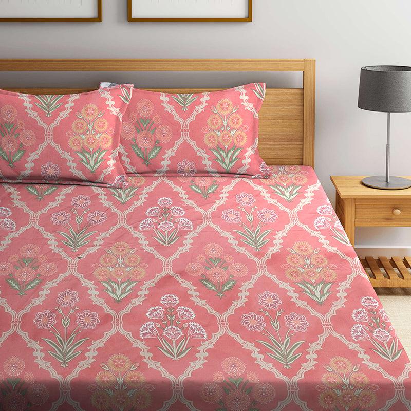 Buy Shelby Floral Bedsheet Bedsheets from Vaaree