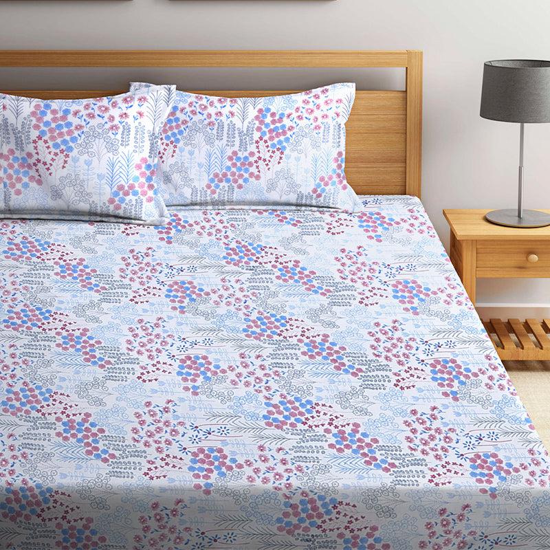 Buy Lucifera Floral Bedsheet Bedsheets from Vaaree