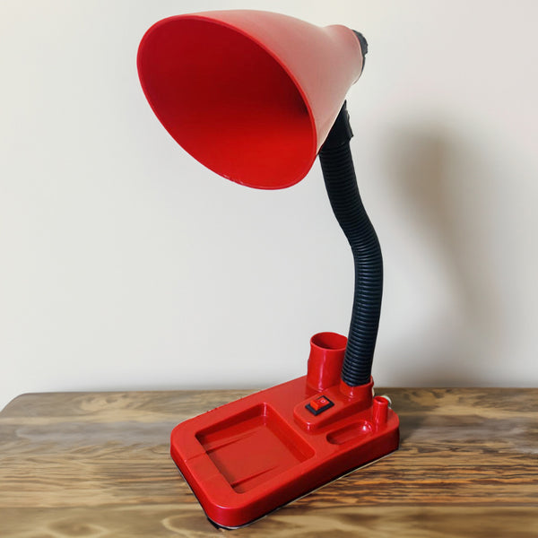 Aeron Study Table Lamp - Red