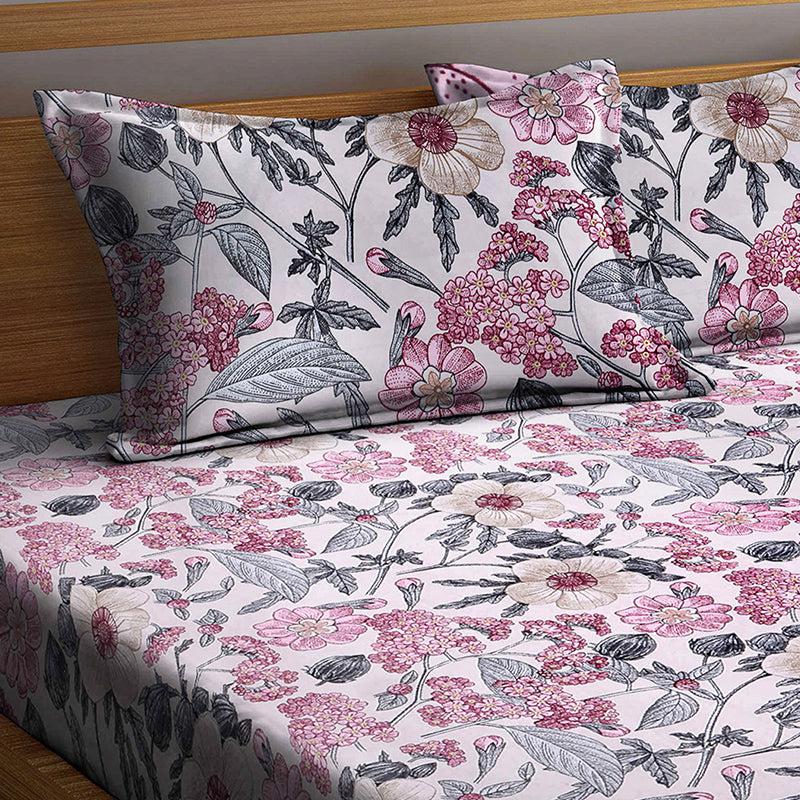 Buy Merlin Floral Bedsheet Bedsheets from Vaaree