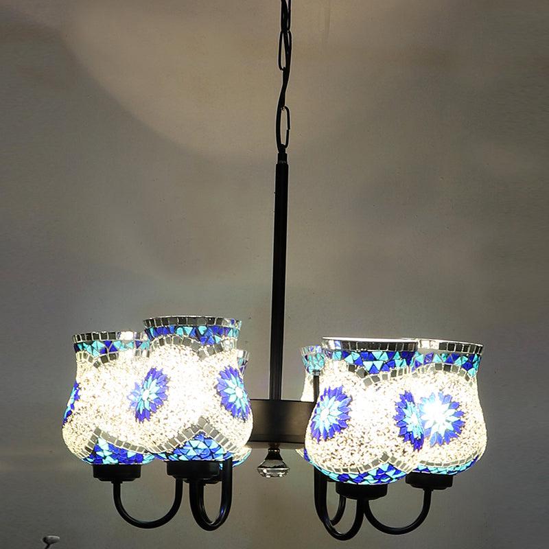 Buy Prita Viya Mosaic Chandelier Ceiling Lamp from Vaaree