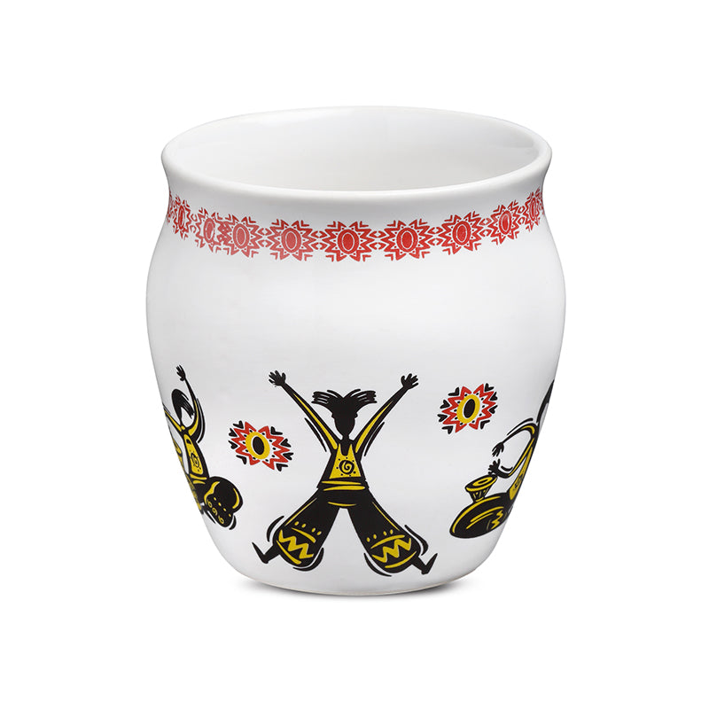 Mug & Tea Cup - Tribal Triva Kullad (220 ML) - Set Of Six