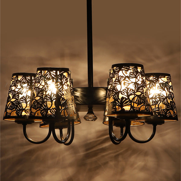 Ceiling Lamp - Bloomy Viya Etched Chandelier