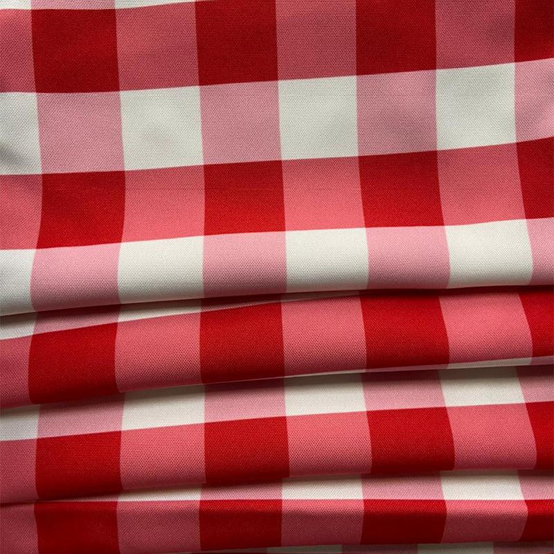 Buy Mabel Checkered Table Cloth - Red Table Cover from Vaaree