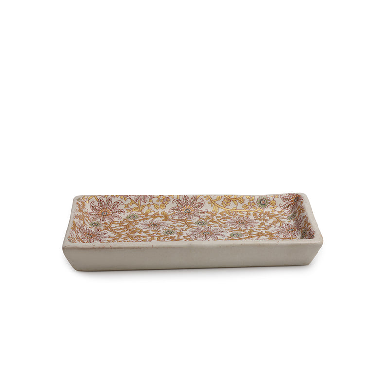 Platter - Manjora Floral Platter - Set Of Two