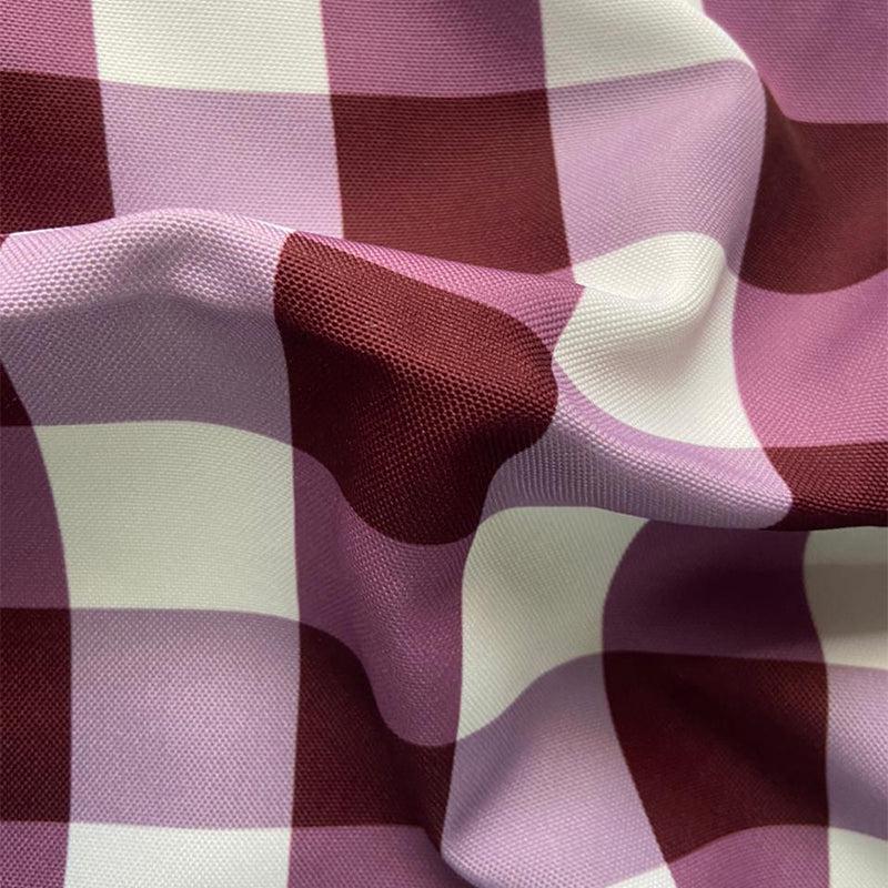 Buy Mabel Checkered Table Cloth - Purple Table Cover from Vaaree