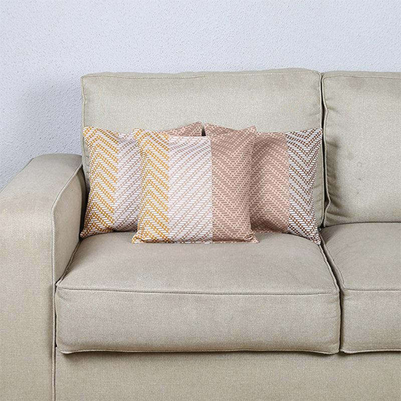 Buy Bunai Cushion Cover - Brown Cushion Cover Sets from Vaaree