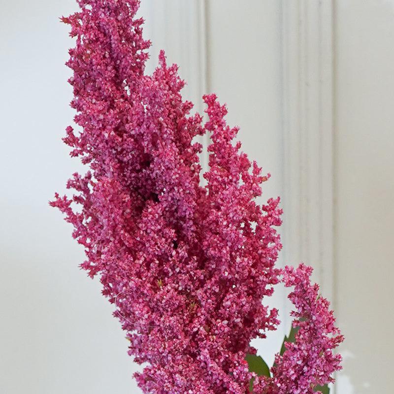 Buy Faux Millet Grass Flower Stick (Pink) - 33 CM Artificial Flowers from Vaaree