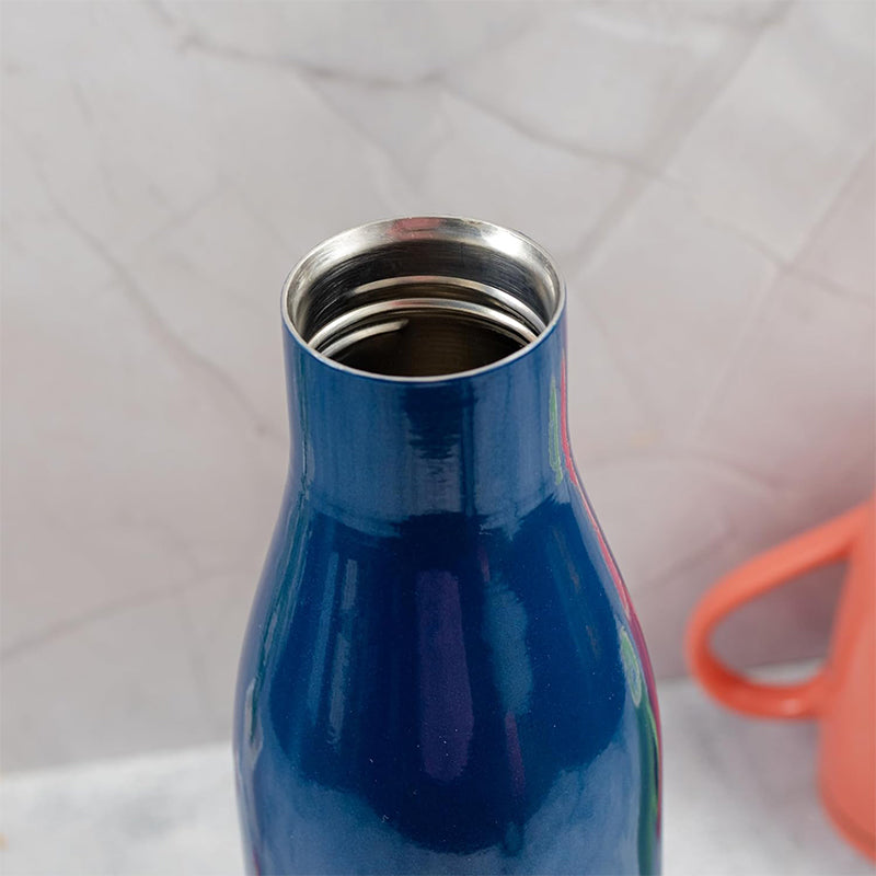 Bottle - Asphona Insulated Water Bottle (900 ML) - Blue