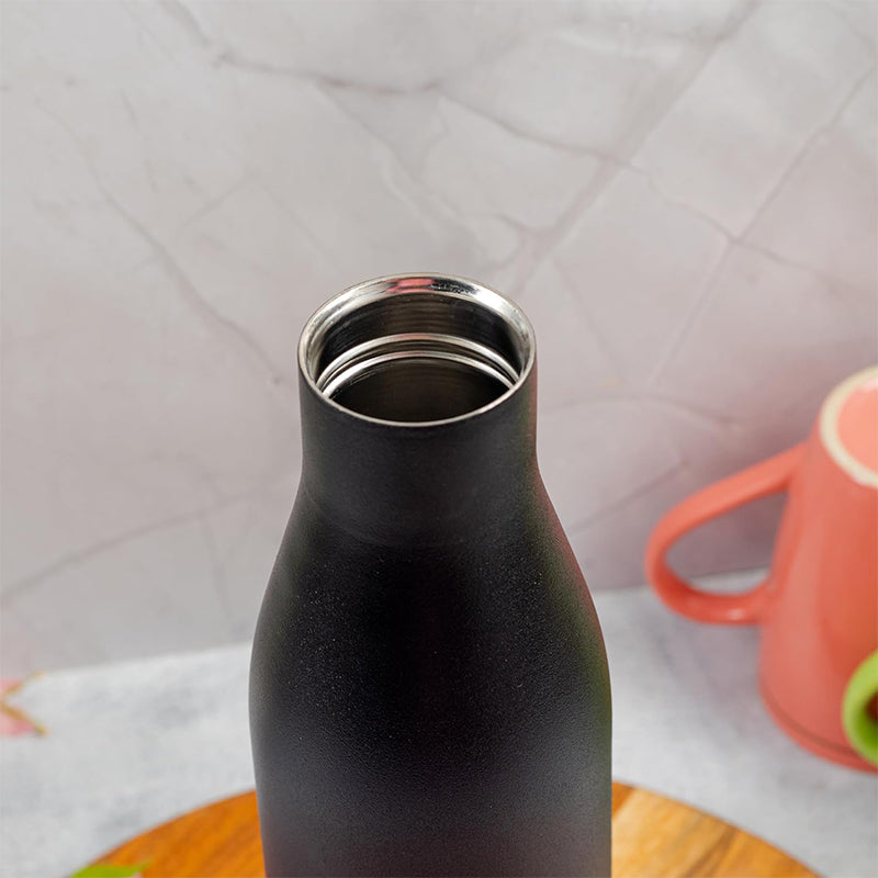 Bottle - Asphona Insulated Water Bottle (900 ML) - Black