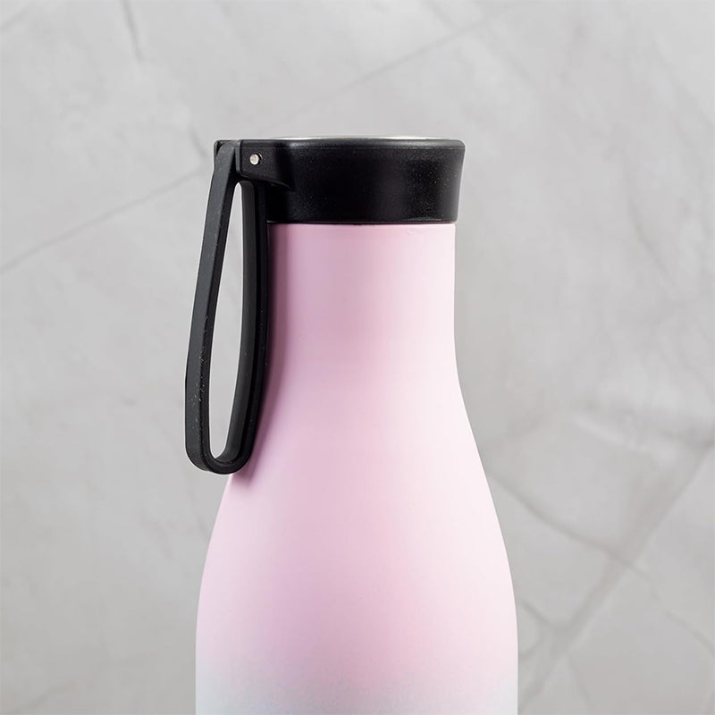 Bottle - Asphona Insulated Water Bottle (900 ML) - Pink & green