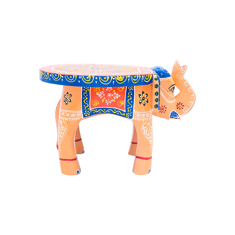 Buy Edda Handcrafted Wooden Elephant Showpiece Showpieces from Vaaree